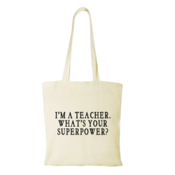 Teacher Tote Bag