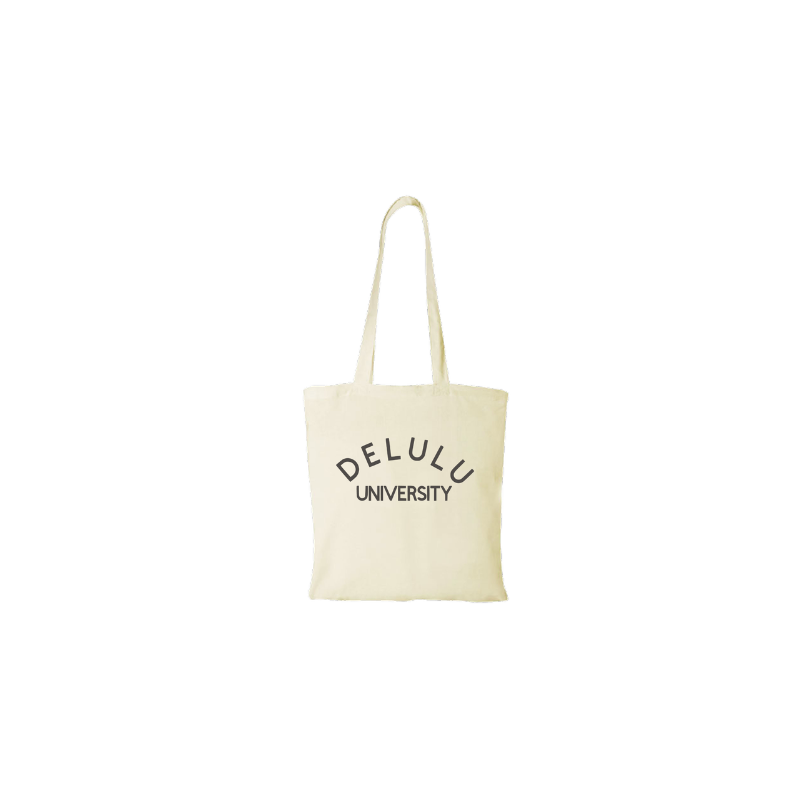 DELULU University Tote Bag